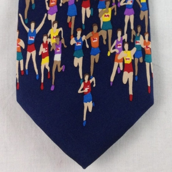 Alynn Other - Alynn Marathon 100% Silk Tie Multi-Color 4" x 57"